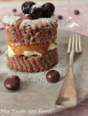Torta monoporzione alla crema di marroni e mascarpone