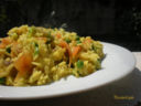 Riso Basmati con Pancetta e Verdure al Curry