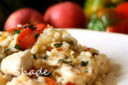 Insalata tiepida di orzo con pollo e peperoni digeribili grazie al trucchetto della nonna!