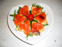 Tartine al salmone