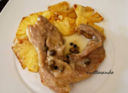 Nodini di vitello con capperi e ananas