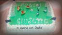 Torta "campo di calcio" gluten free per i 6 anni di Giuseppe