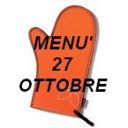 Menù per il 27 ottobre