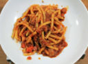 Busiate con ragù "fumè".