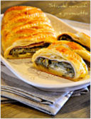 Strudel carciofi e prosciutto- Artichoke and ham strudel