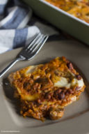 Lasagna alla zucca con nocciole e porcini
