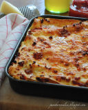 Lasagne con ragù, ricotta di pecora e caciocavallo