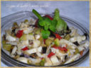 Insalata di seppia con verdure mediterranee