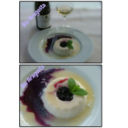 Budino al cocco con frutti di bosco