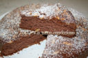 Torta sofficissima alla panna....version black