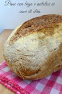 Pane a lievitazione naturale con biga e autolisi ai semi di chia!!!