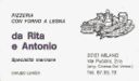 Fast quanto basta: pizzeria Rita e Antonio (Milano)