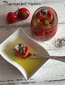 Peperoncini piccanti ripieni-Stuffed cherry peppers