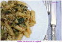 Pasta cui vruoccula in tegame...