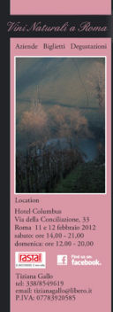 Appuntamento ai Vini Naturali a Roma 2012