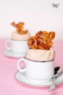 Soufflé glacé al caffè e caramello salato