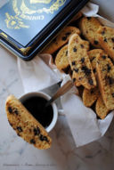 Biscottini semplici con le gocce di cioccolato