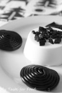 Panna cotta alla liquirizia