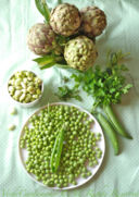 Green Food, Green Spring: Vermicelli alla Vignarola