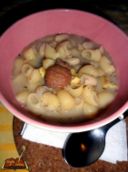 Pasta fagioli e castagne