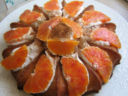 Torta di compleanno panna e arance
