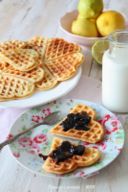 Waffels al limone