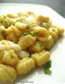 gnocchetti di fagioli con seppie