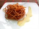 Spaghetti caramellati