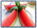 Watermelon and vodka  jelly: gelatina di anguria e vodka