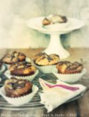 Muffin all'avena e pere con cuore morbido