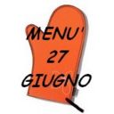 Menù per il 27 giugno