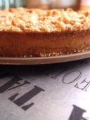 Torta croccante con fette biscottate