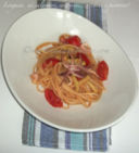 Linguine ai calamari, datterini, zucchine e pecorino!!!
