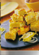 Rosti ai porri e curry.