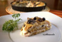 Tortino di crepes di patata e funghi