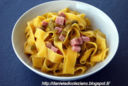 Pappardelle alla ferrarese.