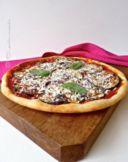 Pizza croccante alla norma (light e a lunga lievitazione naturale)