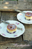 Torta ai mirtilli e sciroppo di limone