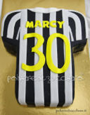 Torta per un 30° compleanno: la maglia della Juve