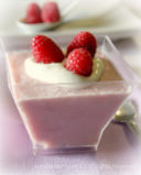 Semifreddo  di lamponi e yogurt