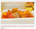 Peperonata light con carne ai ferri