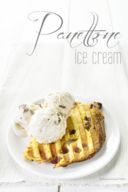 Ricominciare - in bianco - Panettone ice cream