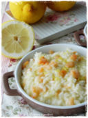 Risotto gamberi e limone