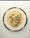 Risotto con branzino