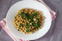 Ceci con rucola e sherry