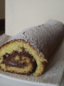 Il rotolo al cioccolato e Mariarosa