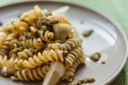 Fusilli pistacchi e limone