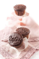 Sacher cupcake