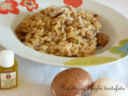 Risotto ai funghi semplice, e tartufato