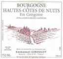 Bourgogne Hautes-Côtes de Nuits En Gregoire 2005 Emmanuel Giboulot